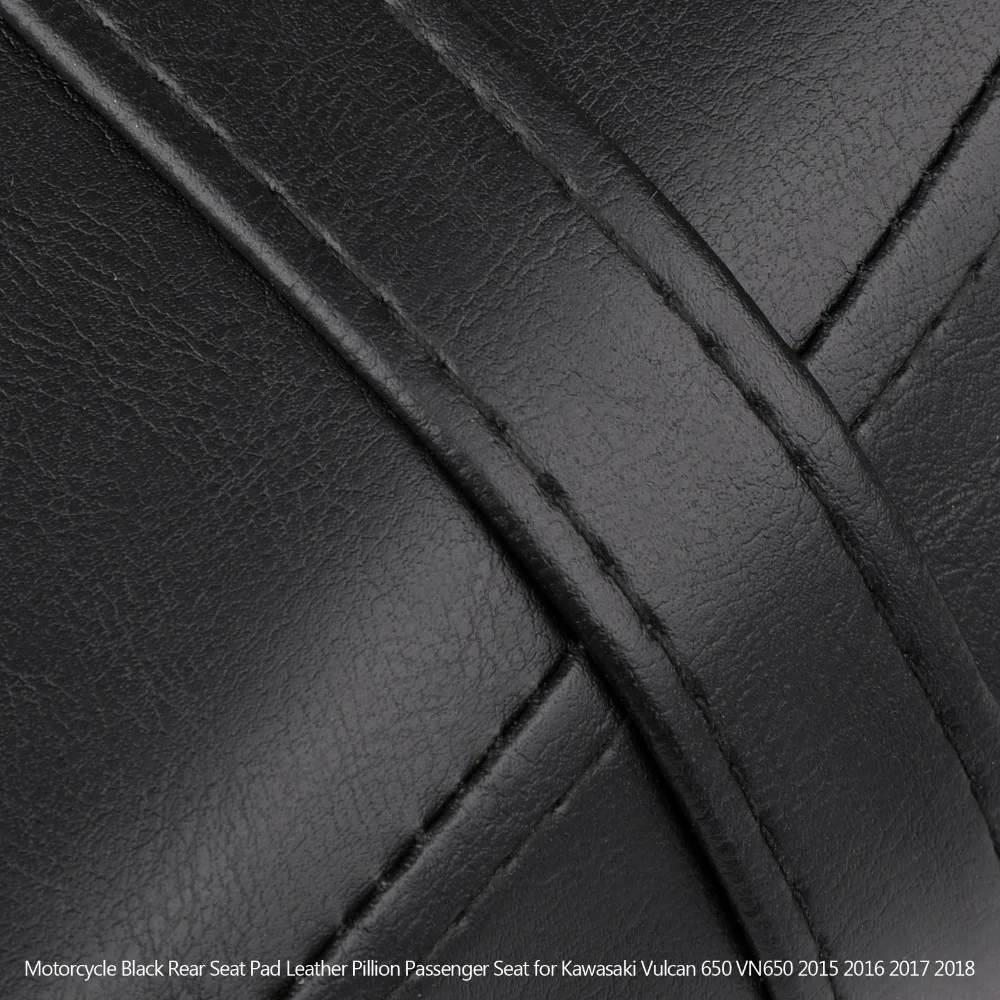 Areyourshop мотоцикл черный заднее пассажирское заднее сиденье для Kawasaki Vulcan 650 VN650- мотоцикл часть Удобная