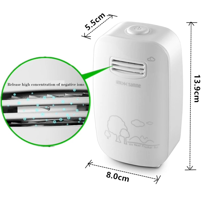 Очиститель воздуха генератор отрицательных ионов 220 В очиститель анион кислород