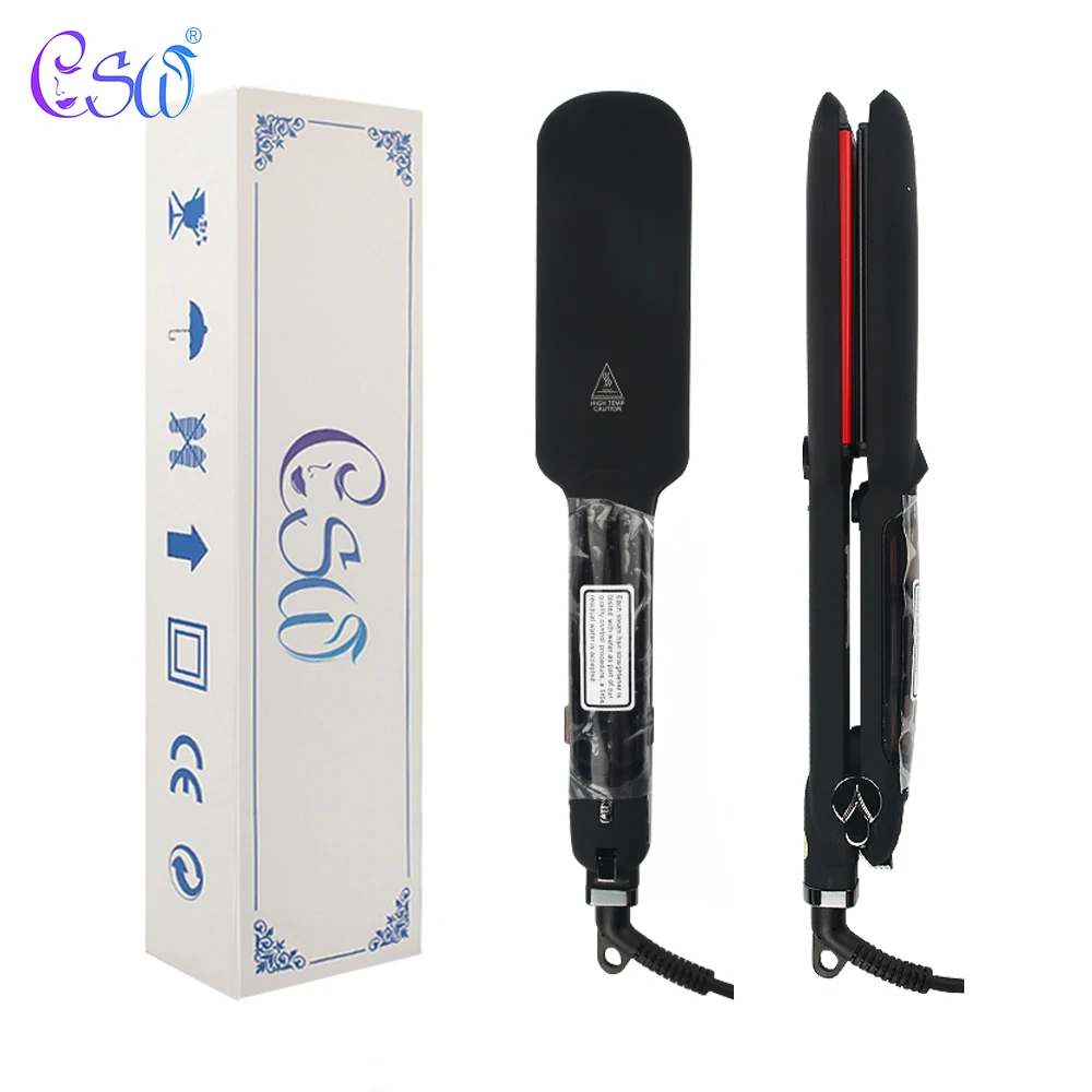 CSW профессиональные выпрямители для волос ультразвуковой инфракрасный утюжок