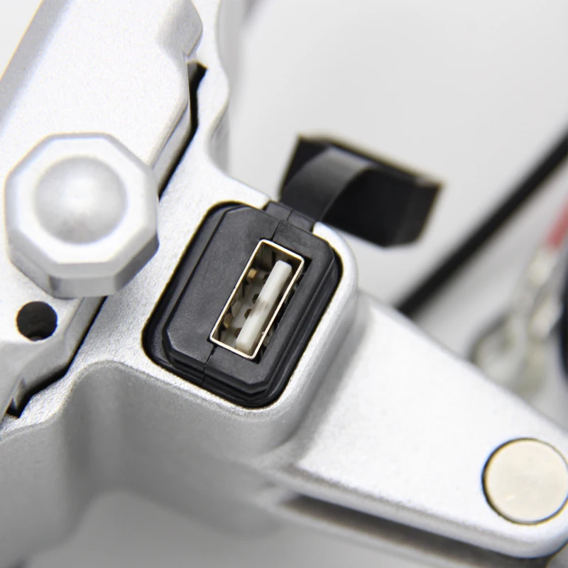 Зарядка через USB мобильный телефон держатель Мотоцикл Велосипед стойка