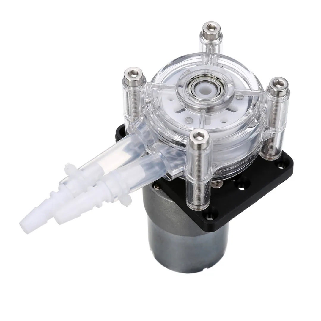 2019 Large Flow Dosing Pump Peristaltic DC 12V/24V For Vacuum Aquarium Lab Analytical Pompe de dosage Dosierpumpe | Обустройство дома