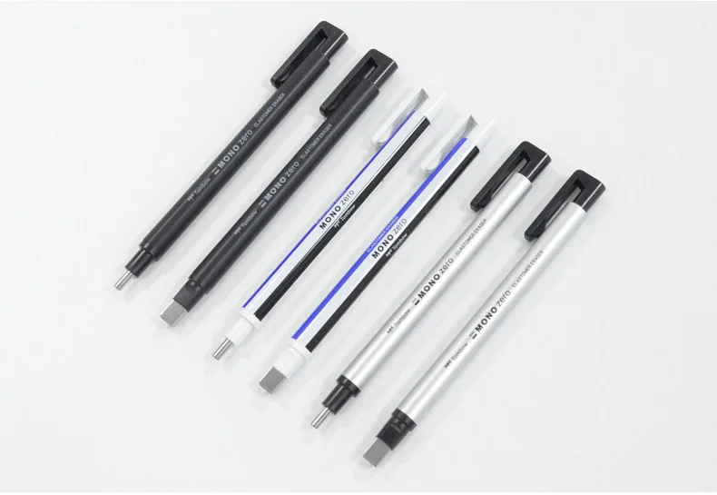 TOMBOW MONO Zero ластик механический ластик тщательная подсветка многоразового использования форма ручки резиновый пресс тип школьные канцелярские принадлежности