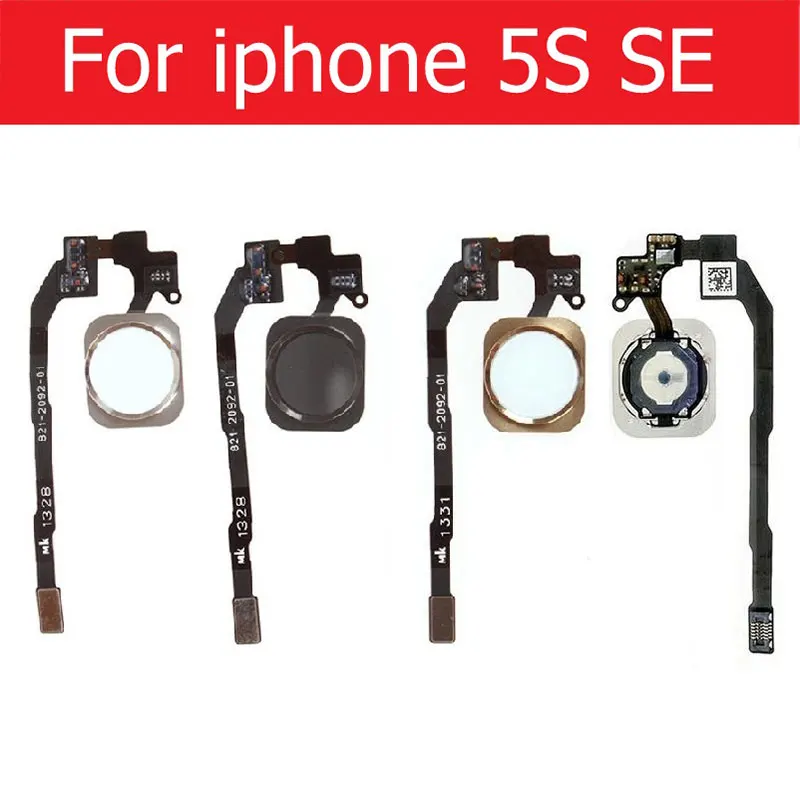 Главная днище с шлейфом для iPhone 5 5S SE 6 6s 6plus 6s плюс 7 Plus сборки сенсор ленты полный запасные части замена for iphone 6 6S 6Plus 6sPlus 7 7Plus 4.0 4.7 5.5 inch Replacement Home Button Flex Cable Assembly