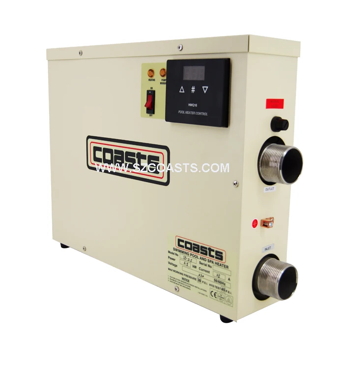 Побережье 5.5kw бассейн/нагреватель воды для спа (тепловой насос) с цифровым