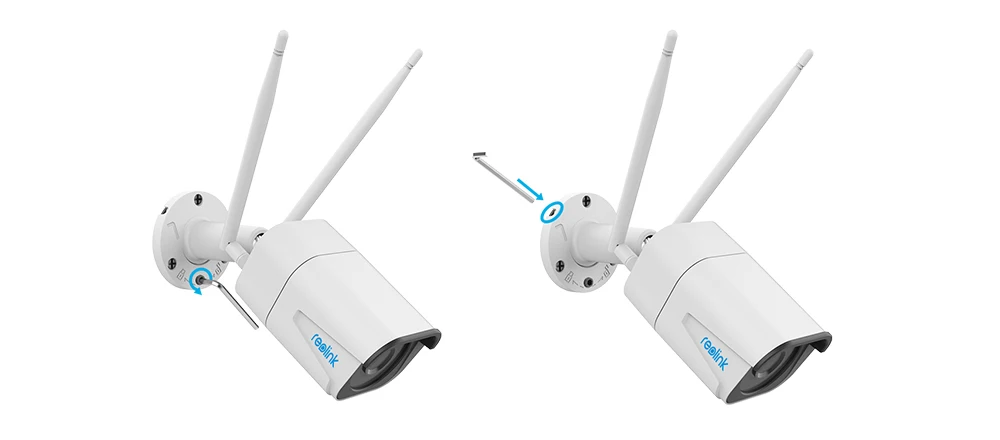Reolink камера безопасности 5MP 2,4G/5G WiFi камера HD 4x оптический зум Встроенный слот для sd-карты ночное видение Пуля IP камера RLC-511W