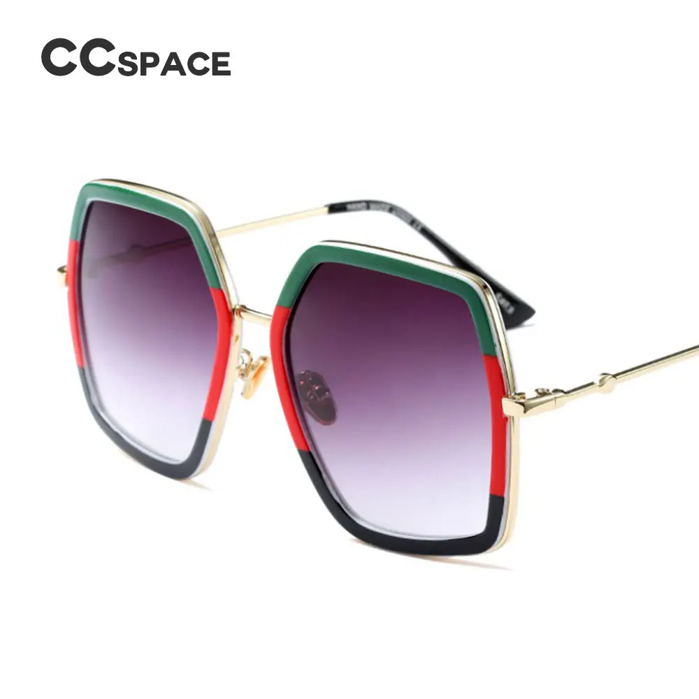 45549 Женские квадратные солнцезащитные очки CCSPACE женские итальянские Роскошные