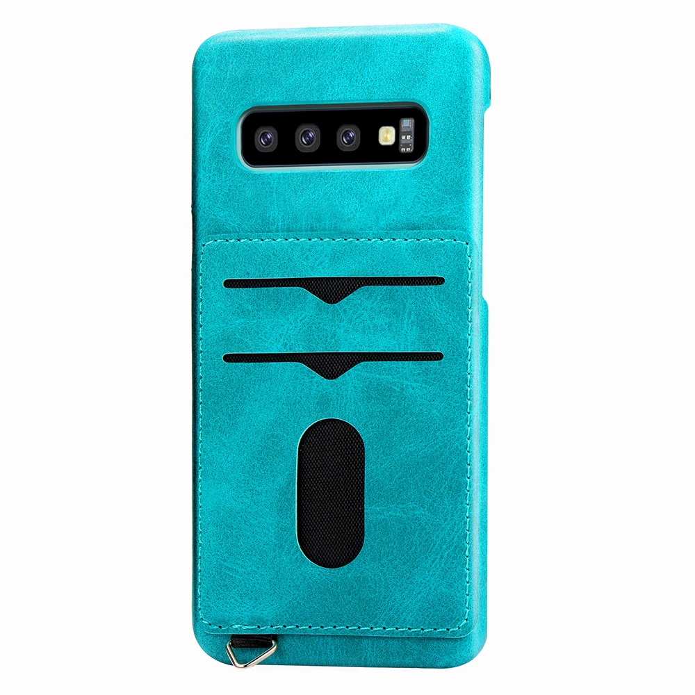 Мягкий силиконовый Искусственная кожа флип чехол для samsung S10E lite S10 плюс S9 S8 S7 plus note
