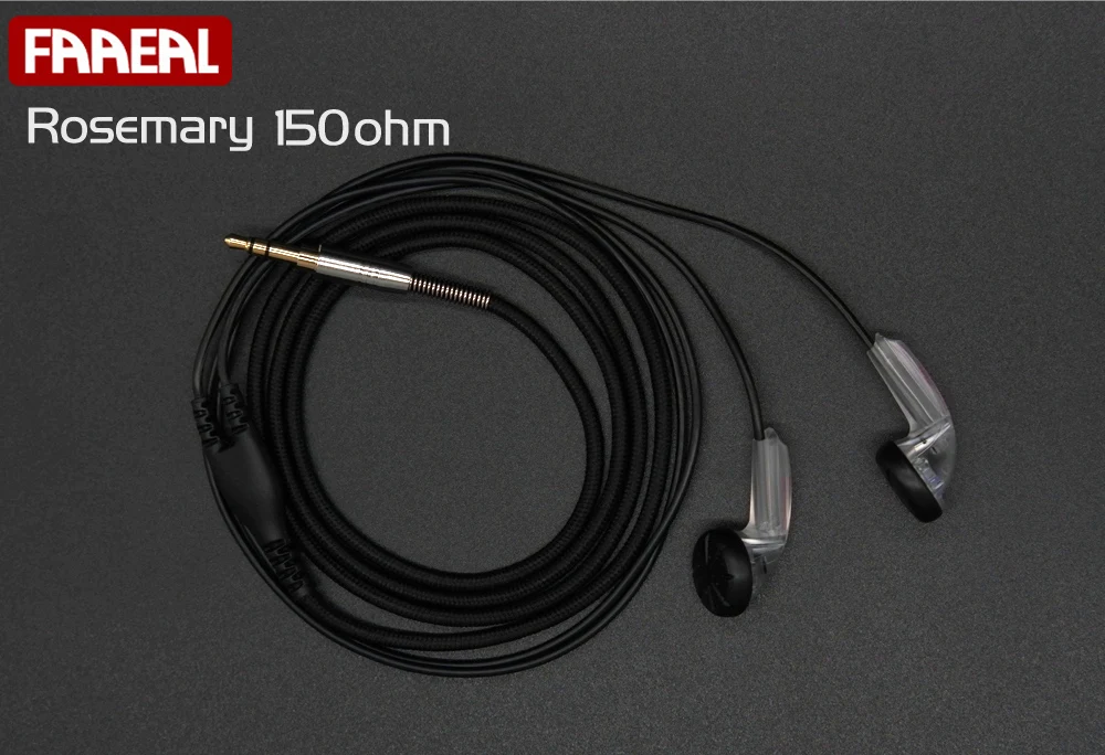 Новейшая модель FAAEAL Rosemary, 150 Ом, высокое сопротивление, Hifi наушники, сделай сам, MX500, вкладыши, тяжелый бас, наушники