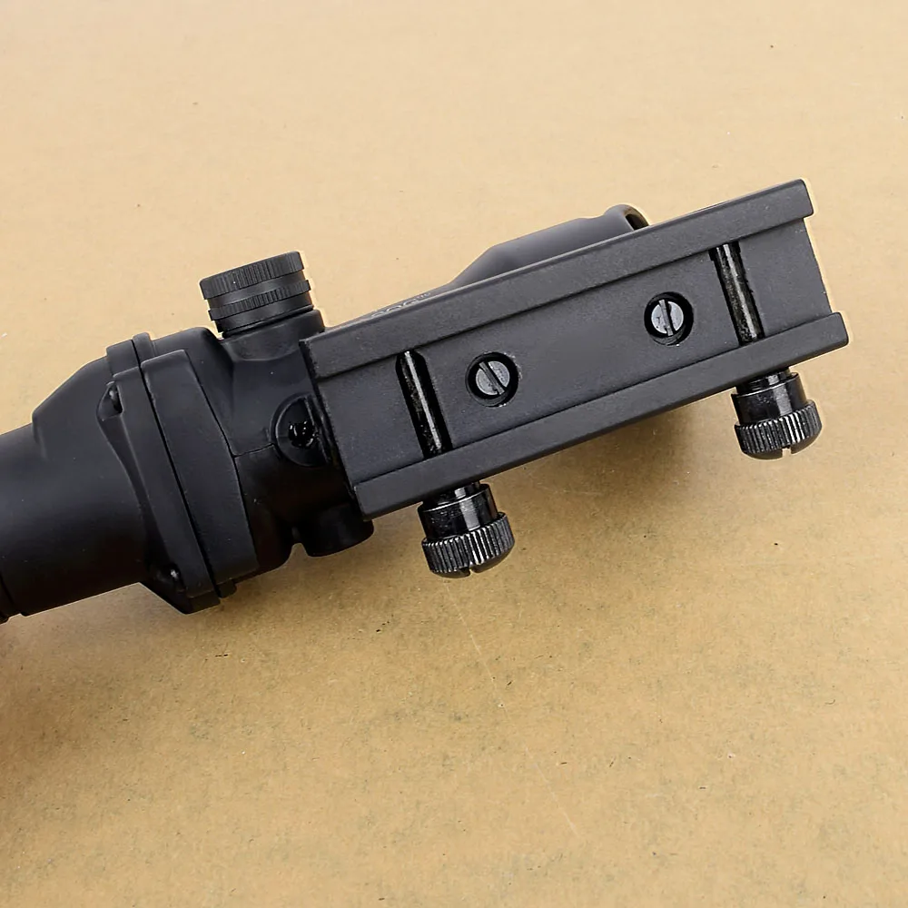 Охотничий Прицел ACOG 4X32 оптика из натурального волокна красный зеленый с