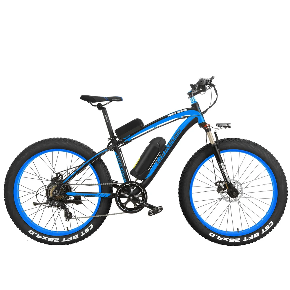 XF4000 Электрический горный велосипед 26 Дюймов 4 0 Fat EBike 1000 Вт 48 В снегоход 7 скоростей