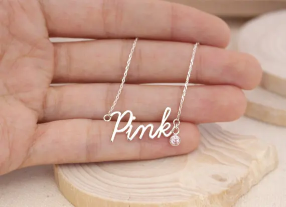 Ожерелье с зодиакальным камнем детское ожерелье кулоном чокер|bridesmaid charms|necklace