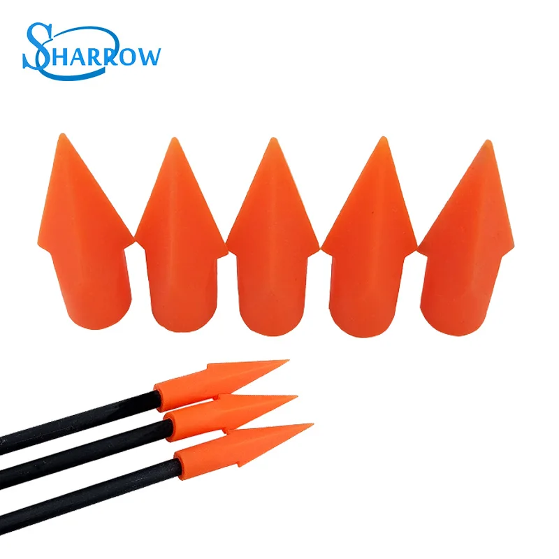 30 шт. стрелы для стрельбы из лука мягкие резиновые безопасные полевые точки