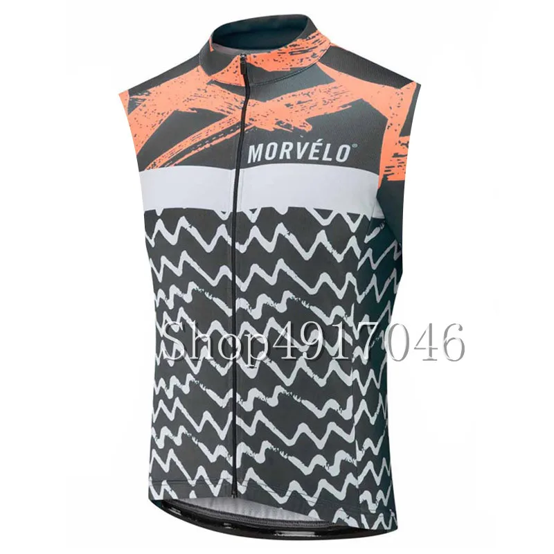 6 Morvelo Мужская велосипедная майка без рукавов для велоспорта жилеты MTB велосипедная одежда быстросохнущая летняя одежда для велоспорта - Цвет: 6