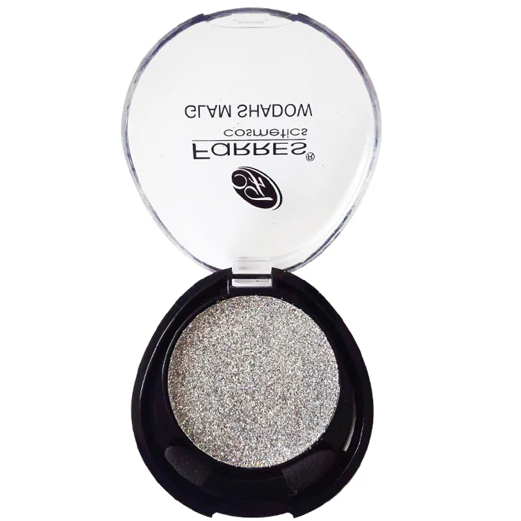 FaRRES Металлические тени для век пигмент водонепроницаемый белый алмаз золото