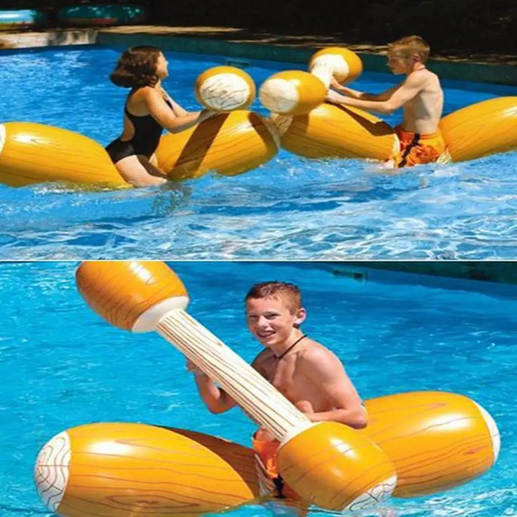 4 шт. надувное кольцо для плавания дерево зерно плавающий ряд водная