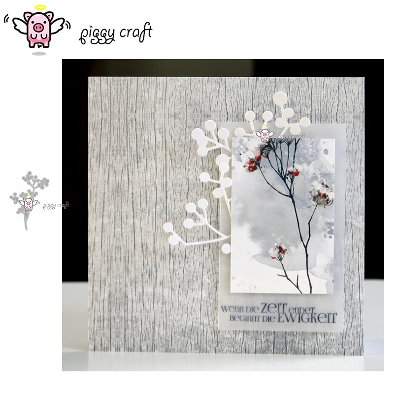 Свинья для рукоделия резки металла высечки форма цветок фруктовая ветка