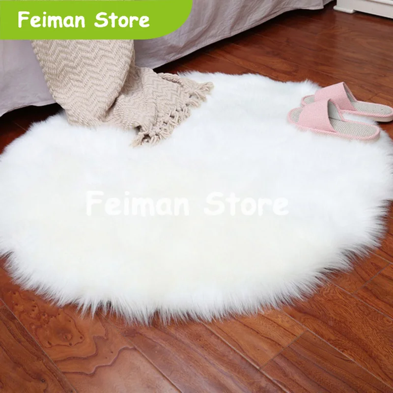 30*30 см мягкий ковер из искусственной овчины чехол для стула коврик спальни шерсти