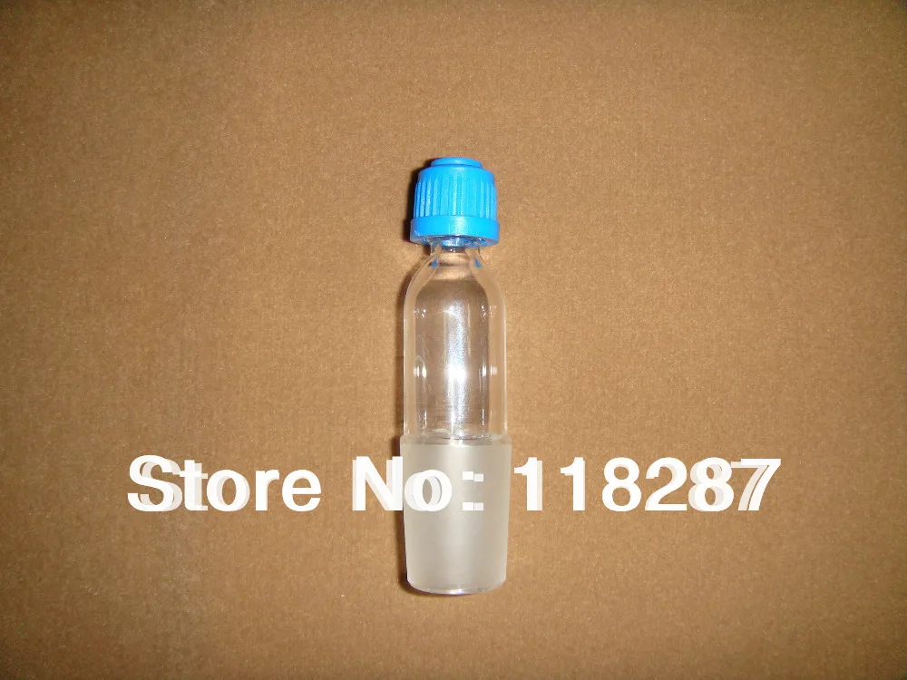 Адаптер для термометра соединение 24/29 стеклянный адаптер с пластиковым винтом