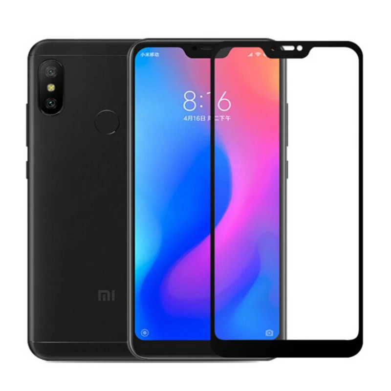Защитная пленка из закаленного стекла для xiaomi mi A2 lite с уровнем твердости 9 H Защитная пленка с полным покрытием для xio mi A2 зажечь 2 A1 Защитная пленка для экрана на костюма героев аниме «mi A2