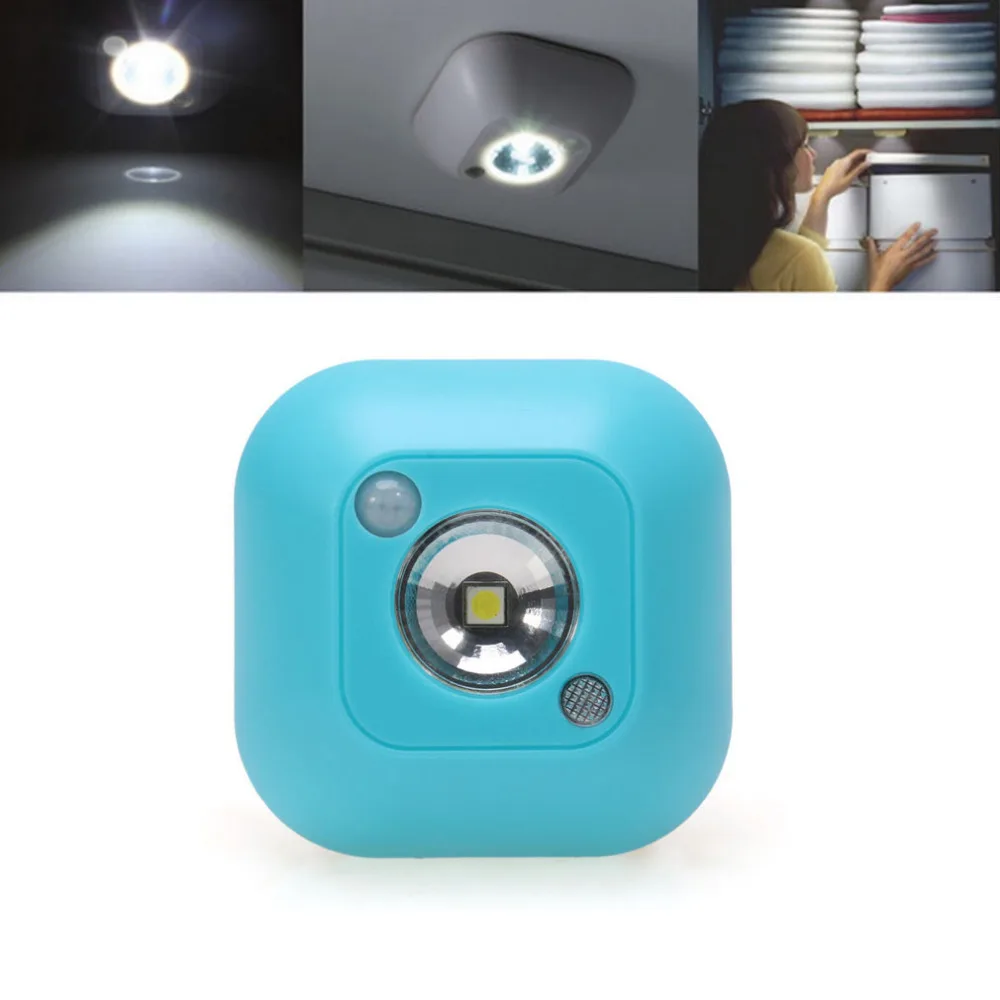 Новинка 2017 года мини Беспроводной инфракрасный движения Сенсор потолок светило