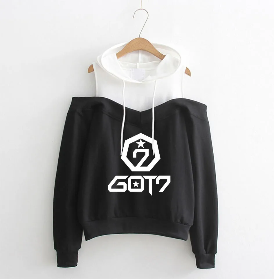 Новейшая мода вентиляторы Got7 толстовка женская Exo Seventeen Idol толстовка женская дважды Harajuku толстовки Женская одежда - Цвет: bts4