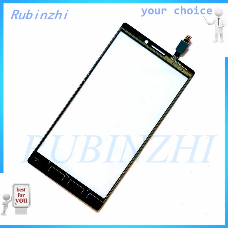 Rubinzhi дисплея + лента сенсорный экран для телефона lenovo vibe Z2 pro K920 Сенсорный