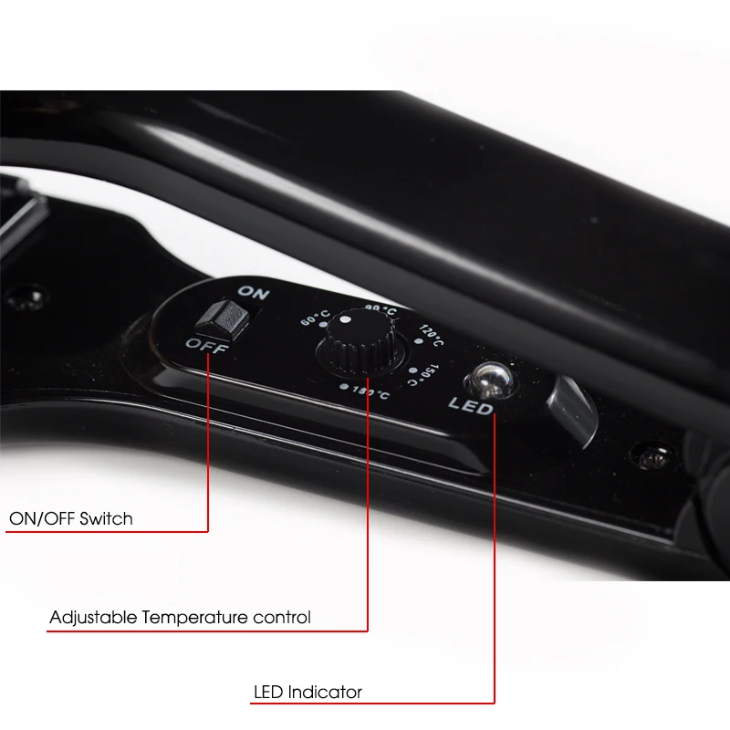 Профессиональные щипцы HTG Керамические Гофрированные для завивки выпрямления