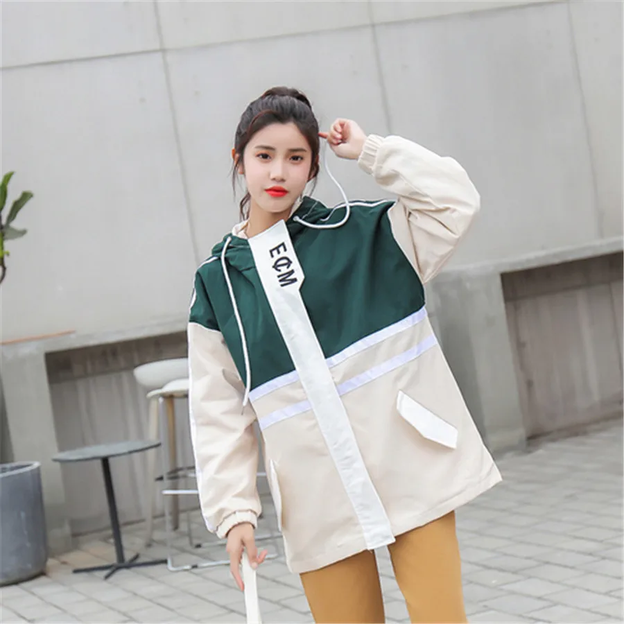 High end 2019 новый для женщин Бейсбол Форма Корейская версия Harajuku стиль bf Свободные с