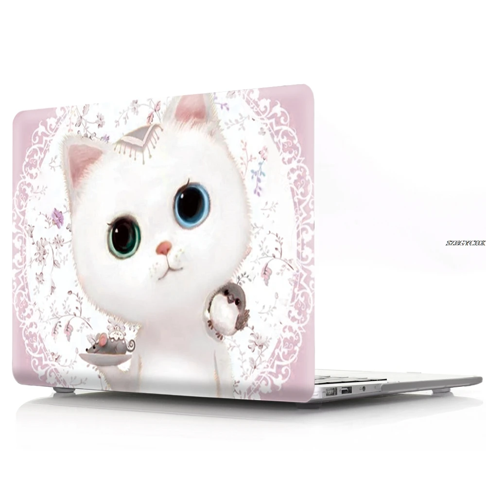 Жесткий Чехол для ноутбука MacBook Air Pro retina 11 12 13 15 13,3 Touch Bar для mac book New Air 13 A1932 чехол+ чехол для клавиатуры