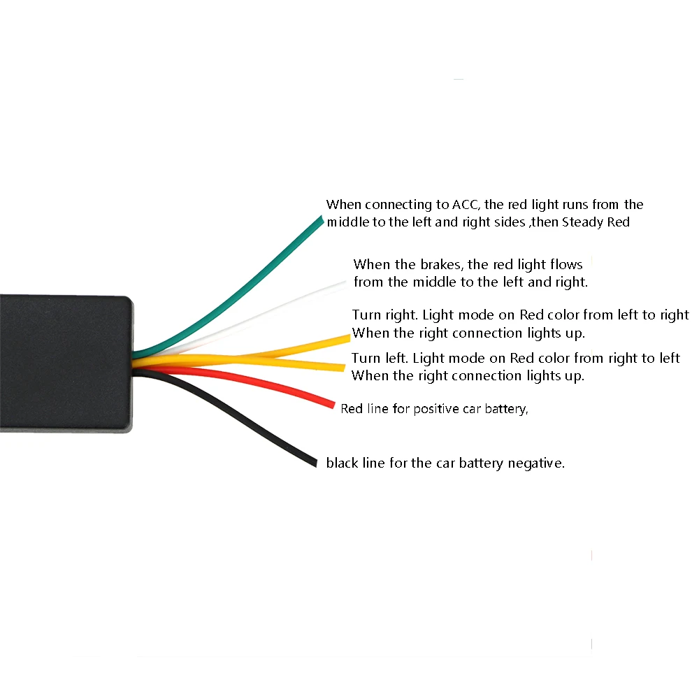 Автомобильные Внешние фонари поворотный сигнал стоп сигнальная лампа фонарик