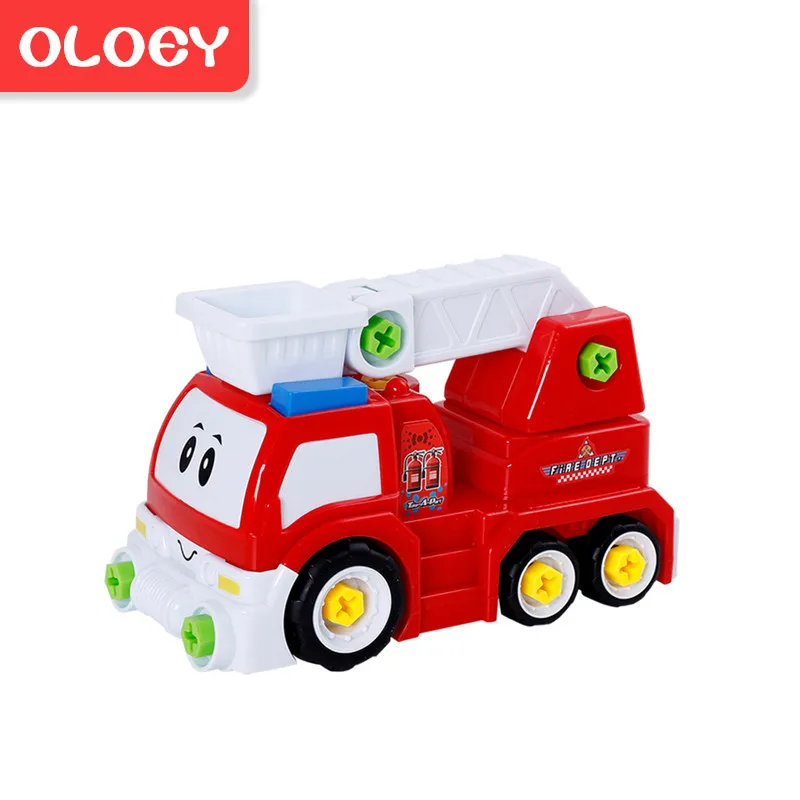 DIY разборка сборки игрушки для детей инженер грузовик автомобили вертолет