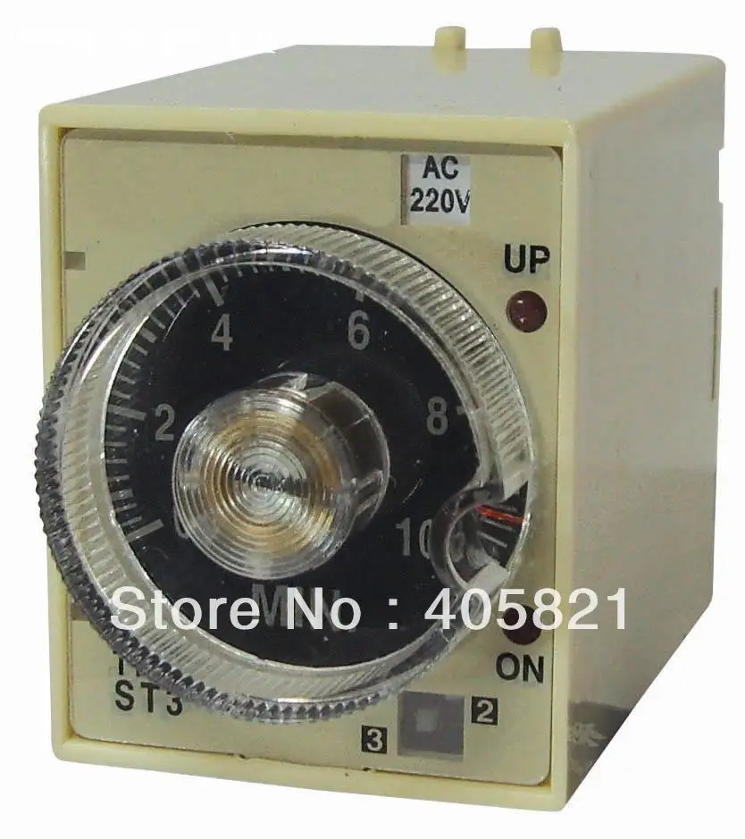 

ST3P A-A Supper Timer Relay with base ON-Delay 0.5S/5S/30S/3M