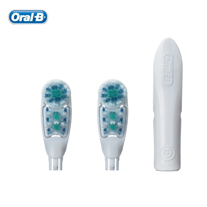 

Зубная щетка Oral B, сменная, совместимая с крестообразным действием, электрическая зубная щетка, уход за деснами, 2 головки = 1 упаковка, двойна...