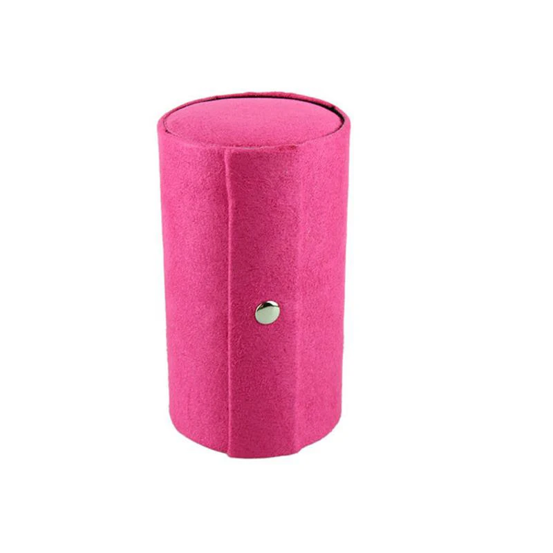 Модные цилиндрической формы ювелирные изделия Организатор поле мягкие