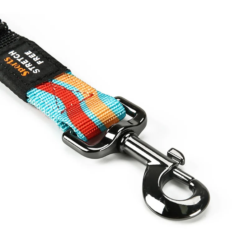 High Adjustable Dog Seat Belt for Car Harness with Bungee Buffer Safety Elastic Leads UEJ | Дом и сад