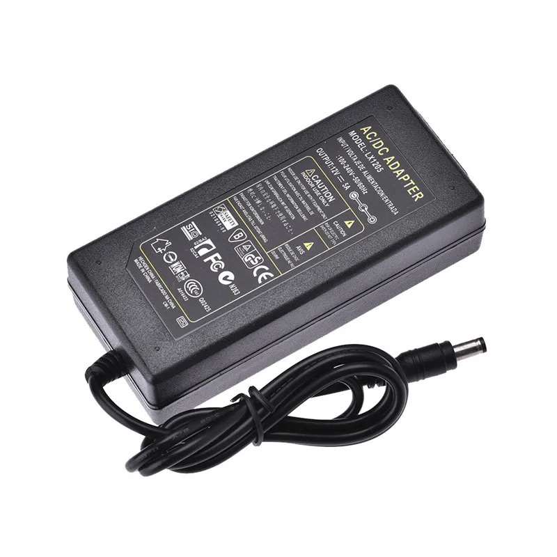 LAIDEYI 12V5A LED Привод 220 В переключатель адаптер питания светодиодная полоса света