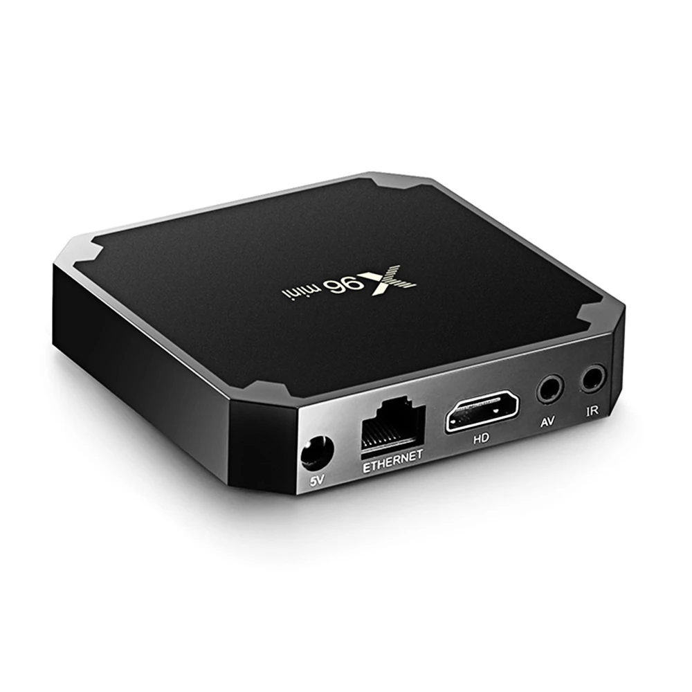 X96mini Android TV Box Цифровой плеер Amlogic S905W Поддержка 2 4 GHz WiFi 4K H.265 100M LAN|ТВ-приставки и