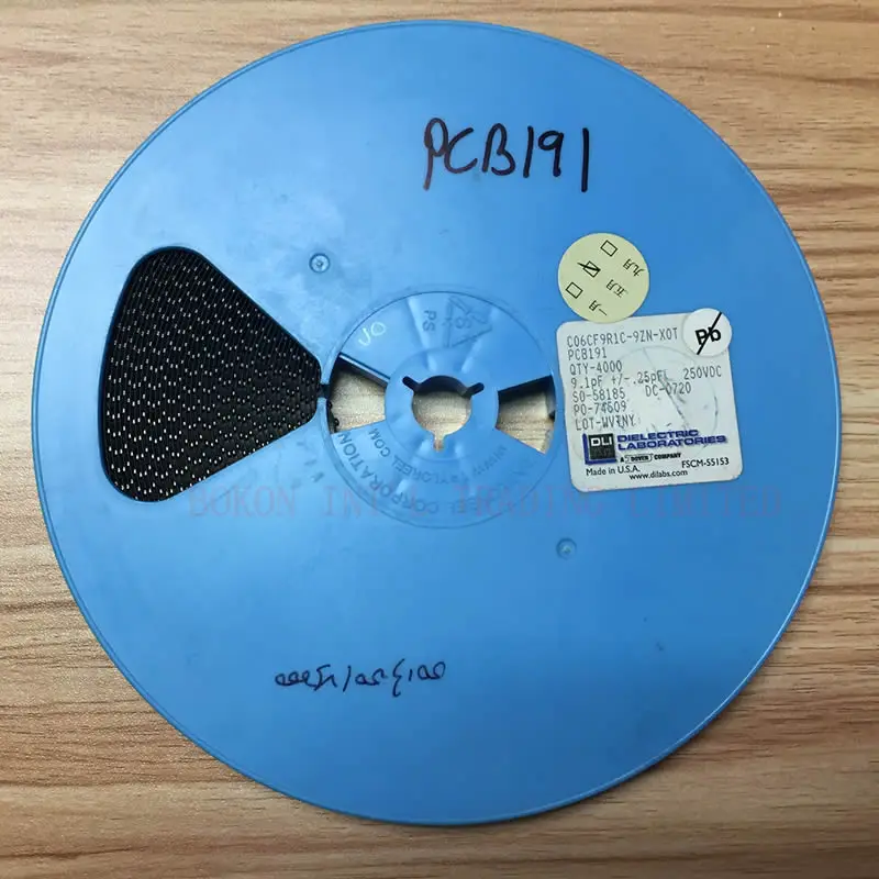 C06CF9R1C 9ZN X0T Ультра высокая Q фарфор Capaitors SMD 0603 Размер 9.1pF 250VDC C06CF9R1 низкая ESR большого
