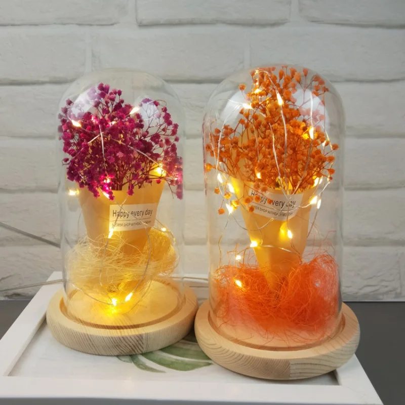 

LED Flashing Luminous Artificial Rose Romantic Decorative Flower Wedding Valentine's Day Gift for Lover Birthday