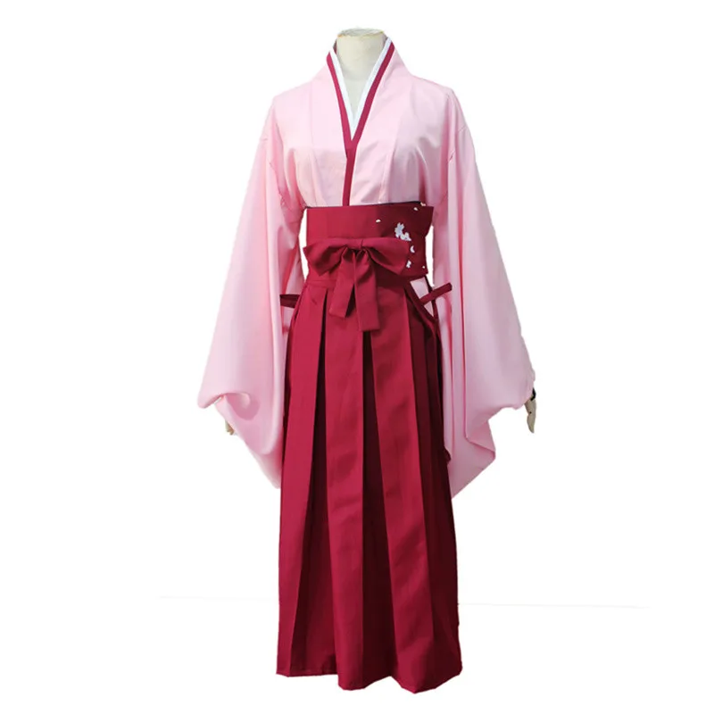 Аниме Fate/большой заказ косплей костюмы Fate Stay Night Sakura Saber кимоно блонд синтетические парики для женщин девочек праздничная одежда