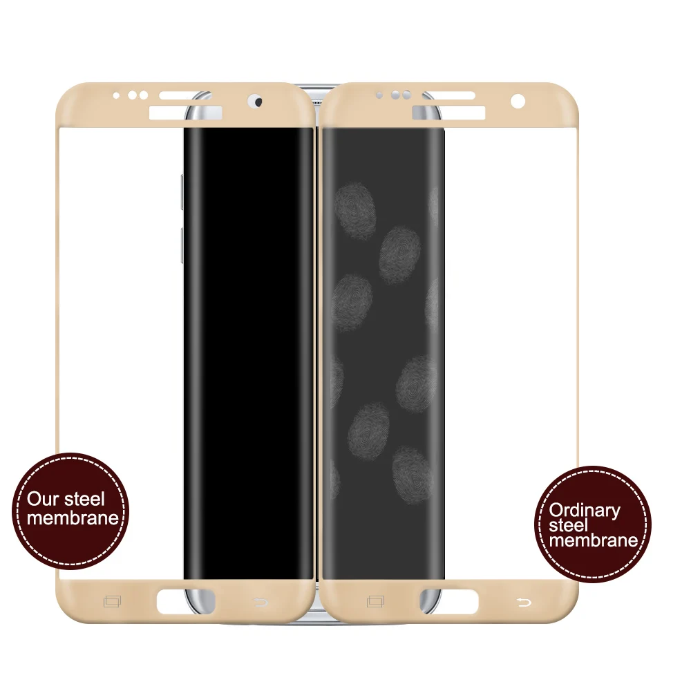 OTAO изогнутая Защитная пленка для экрана из закаленного стекла Samsung Galaxy S7 Edge 3D