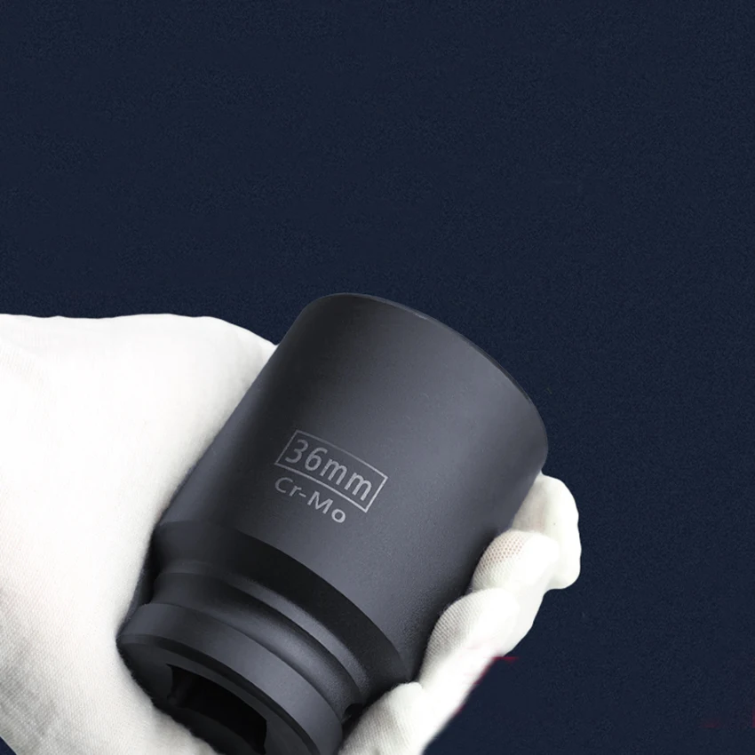 1Pcs 3/4 Inch Wind Cannon Sleeve Six Angle Head 19mm-38mm Pneumatic Heavy Lengthening Socket Wrench | Инструменты