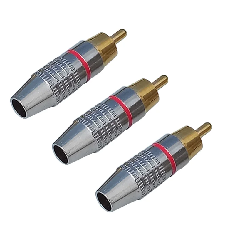 3 шт. разъем rca для микрофона 6 мм | Обустройство дома