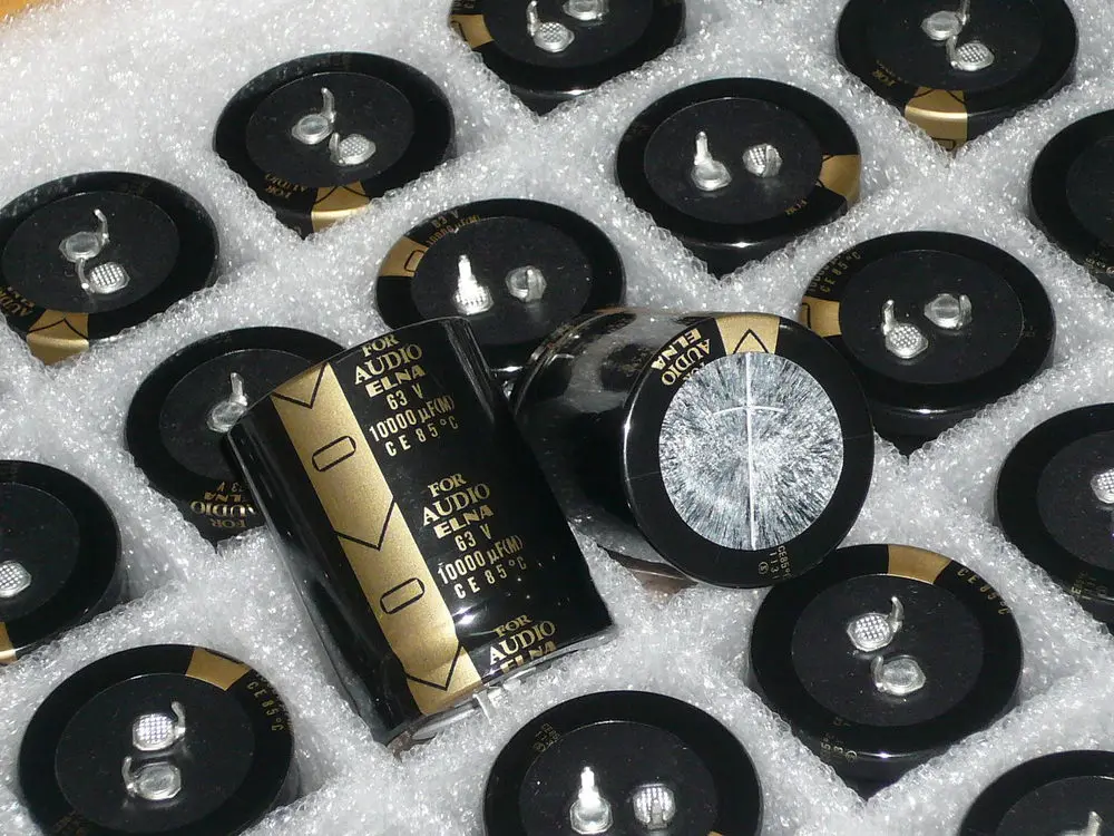 [SA] ELNA audio for fever электролиз 10000 мкФ 63V оригинальная коробка оригинальный подлинный