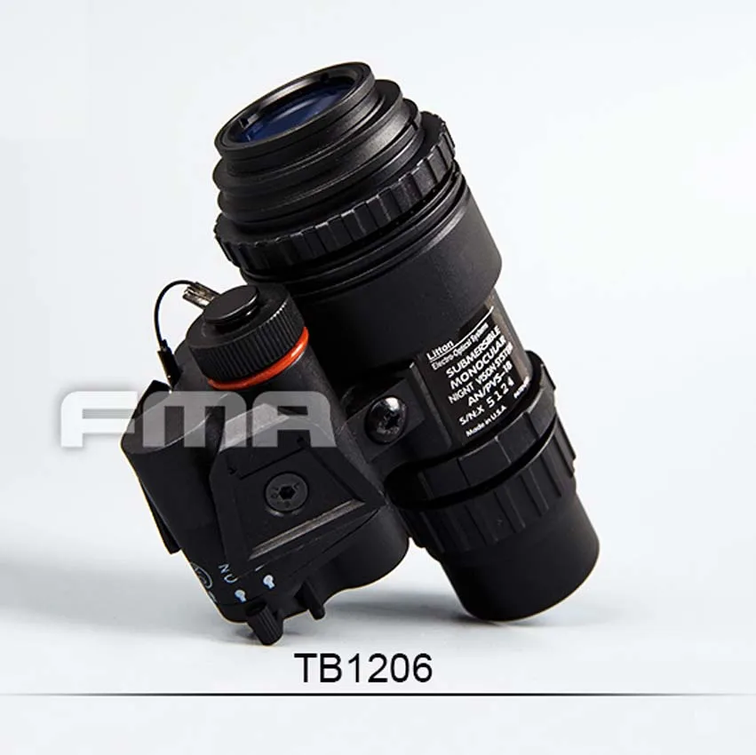 TB FMA PVS18 1 : металл версия манекен NVG Ночное видение очки Модель (новый стиль) BK для