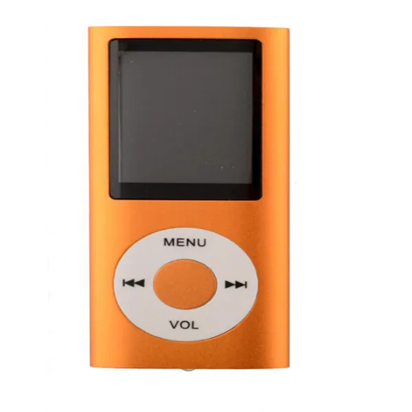 Orange 4-й MP3 MP4 без потерь Звук Музыкальный плеер FM рекордер многофункциональный Mp3 - Цвет: Orange