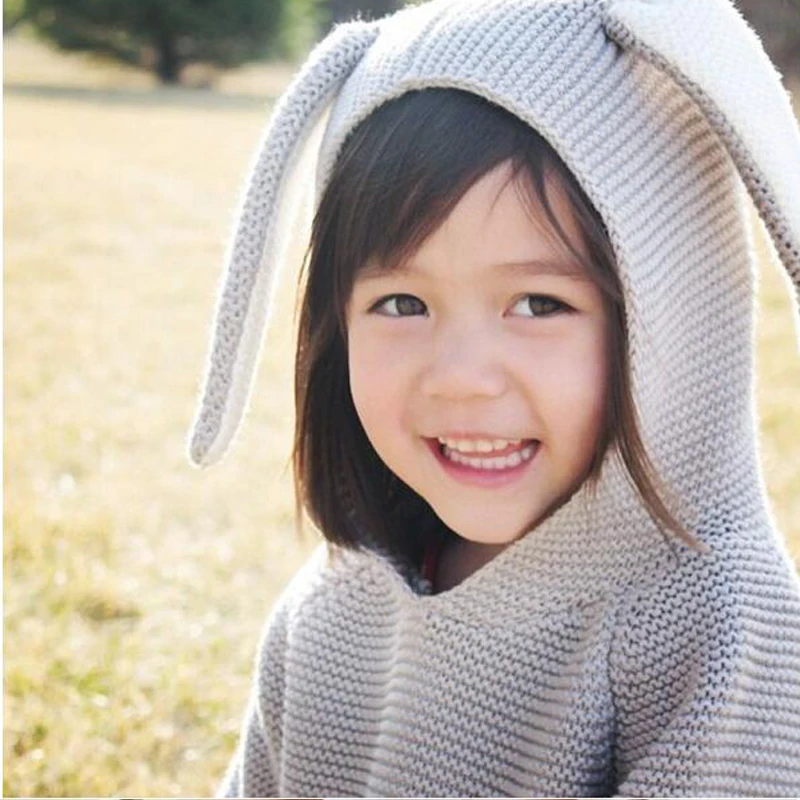 Новинка 2020 года сезон весна-осень детский хлопковый свитер с капюшоном и