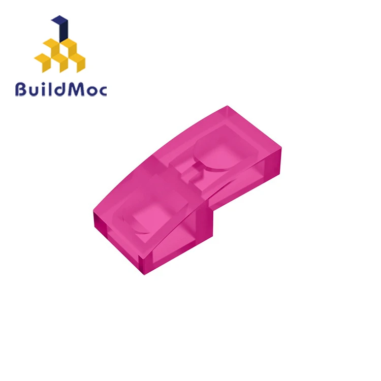 BuildMOC Assembles Particles 11477 Slope Curved 2 x 1For Building Blocks Parts DIY electric Educational | Игрушки и хобби