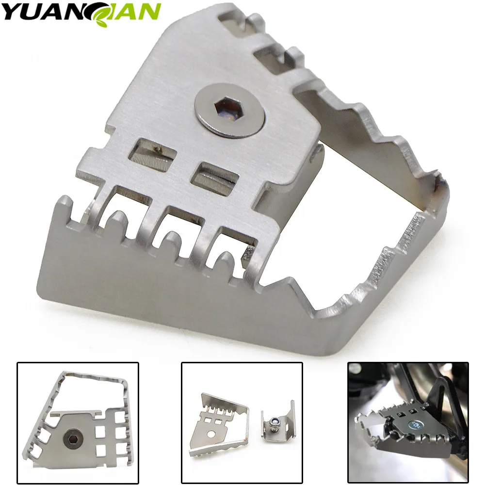Задний ножной тормозной рычаг Peg Pad расширение расширитель для BMW F800GS F700GS F650GS R1150GS