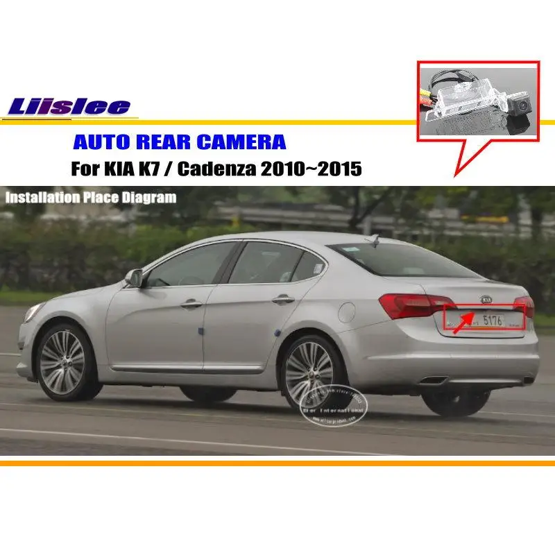 

For KIA K7 Cadenza 2010-2015 Car Rearview Rear View Camera Back Park RCA NTST PAL AUTO HD CCD CAM Accessories Kit